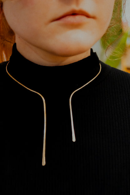 Sunburst Collar Necklace, Gold Fill, Rose Gold Fill, or Sterling Silver
