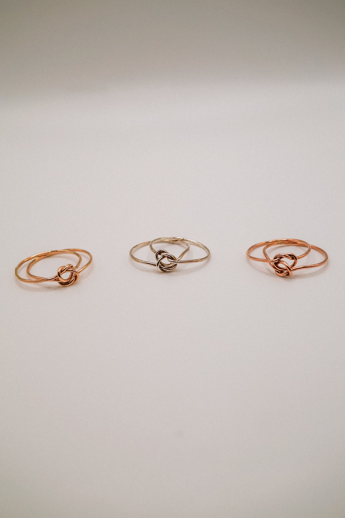 Double Knot Ring, 14K Gold Fill