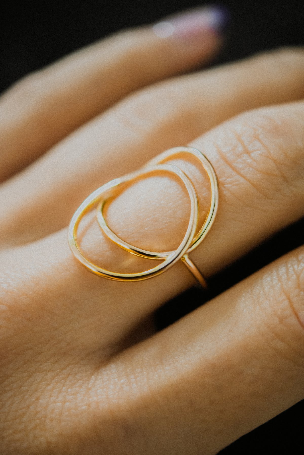 Eclipse Ring, 14K Gold Fill