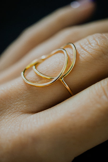 Eclipse Ring, 14K Gold Fill