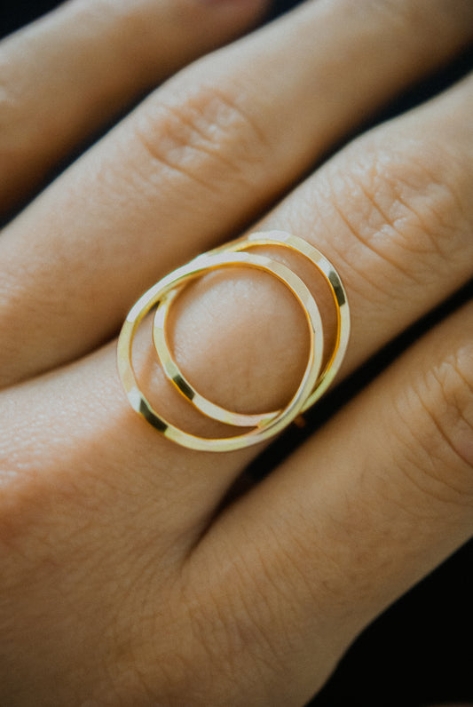 Eclipse Ring, 14K Gold Fill