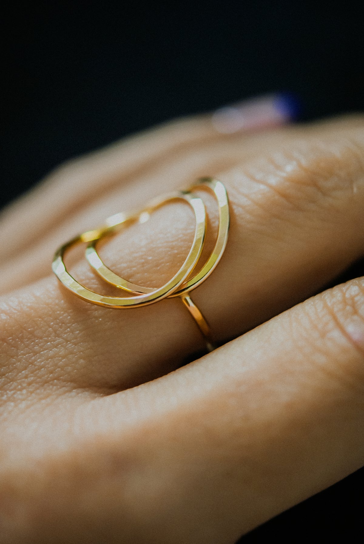 Eclipse Ring, 14K Gold Fill