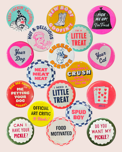 Can I Have Your Pickle? Pin Button