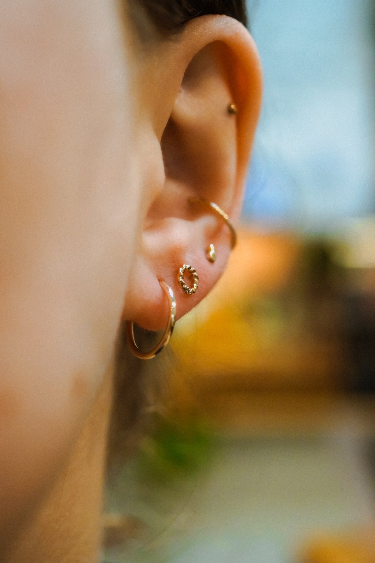 Endless Hoop Earring in 14K Gold Fill