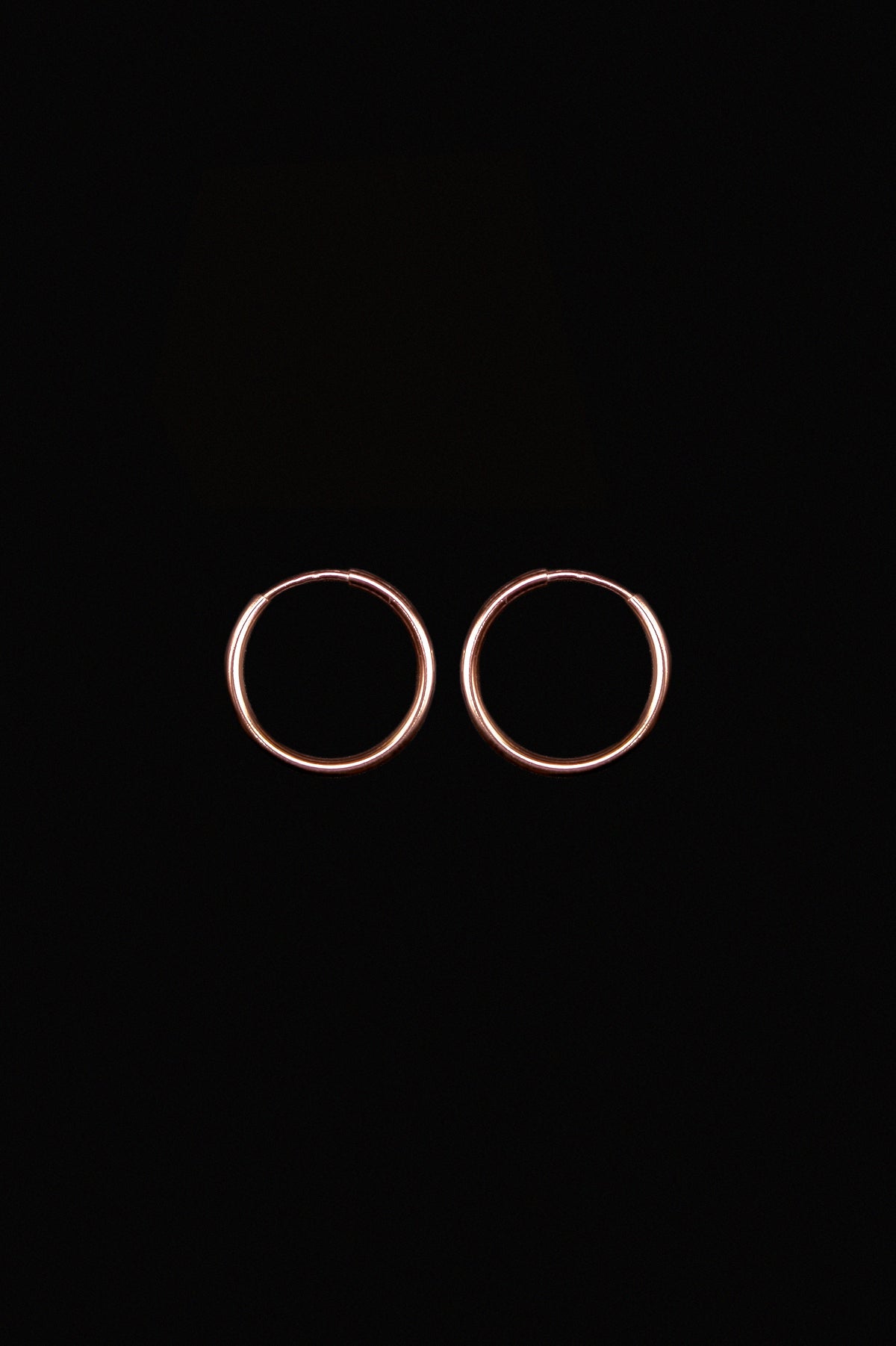 Endless Hoop Earring in 14K Rose Gold Fill