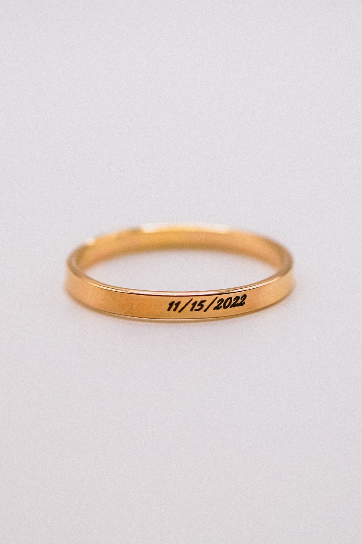 Mirror Band, 14K Gold Fill