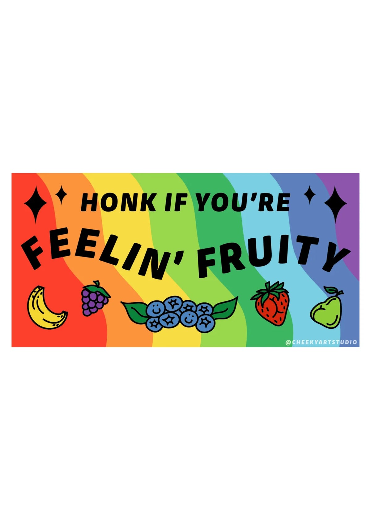 Feeling Fruity Bumper Sticker