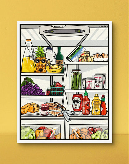 Cheeky Art Print