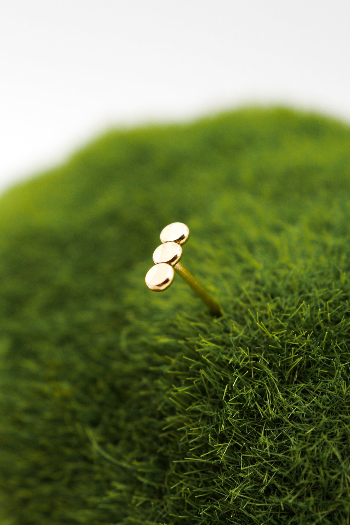 Hammered Bead Stud Earrings, 14K Gold Fill, Rose Gold Fill or Sterling Silver