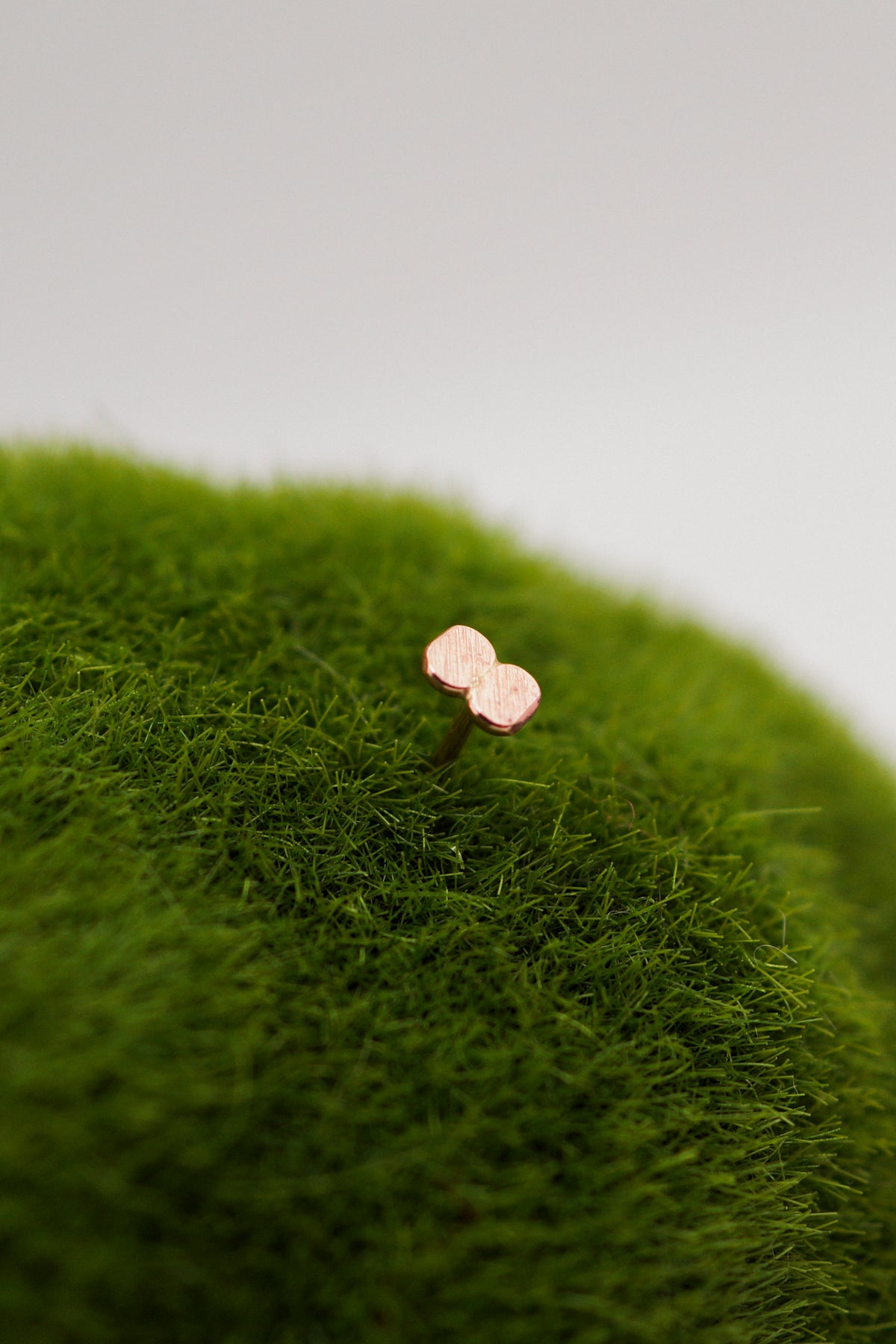 Hammered Bead Stud Earrings, 14K Gold Fill, Rose Gold Fill or Sterling Silver