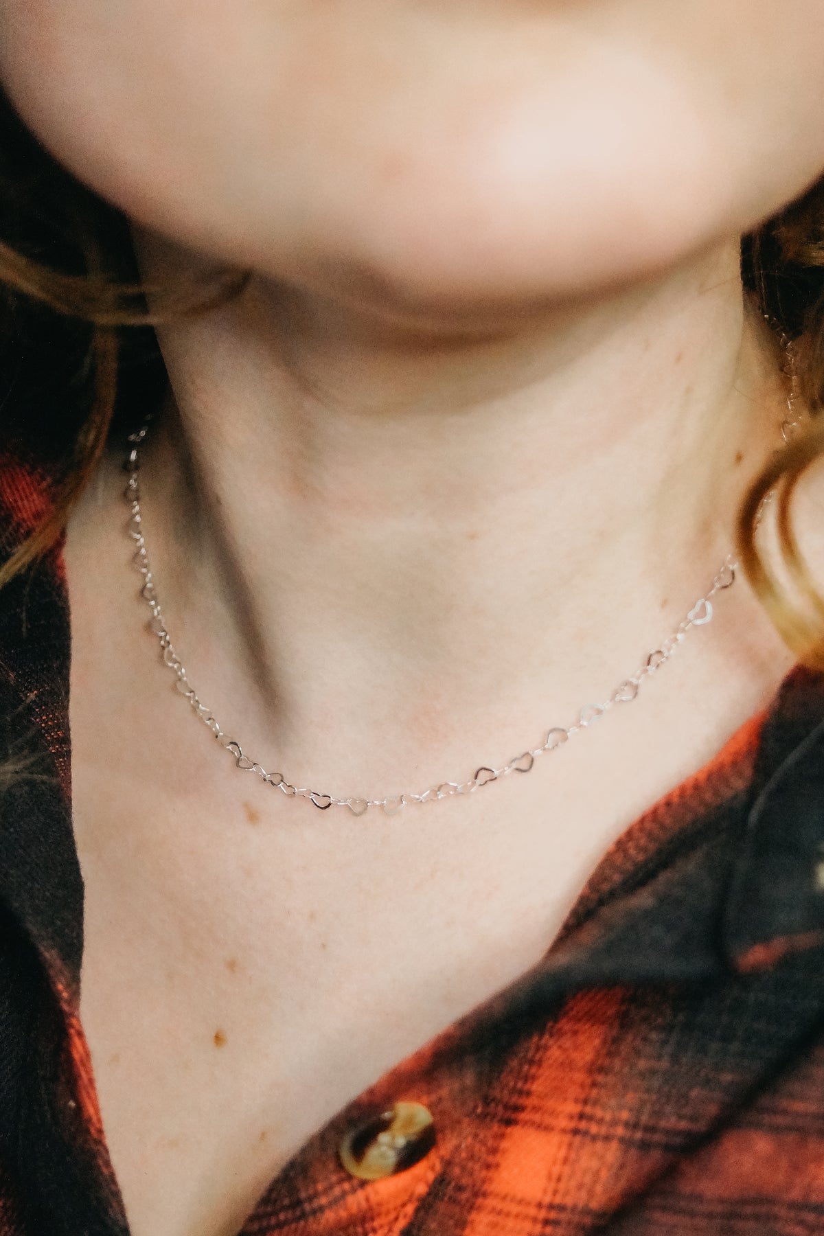 Heart Chain Necklace