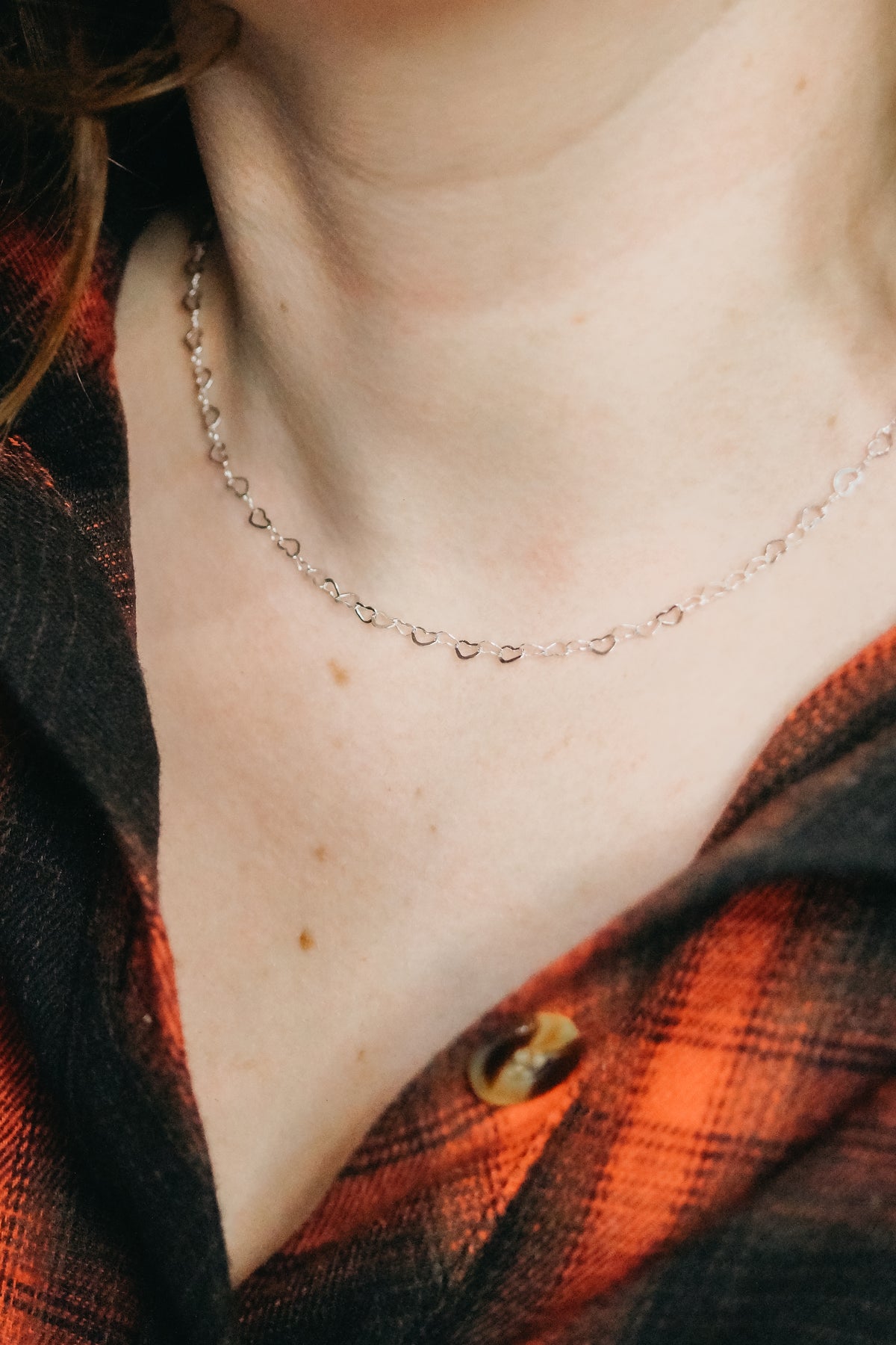 Heart Chain Necklace