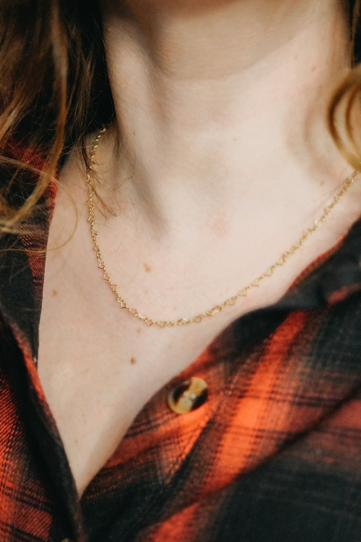 Heart Chain Necklace