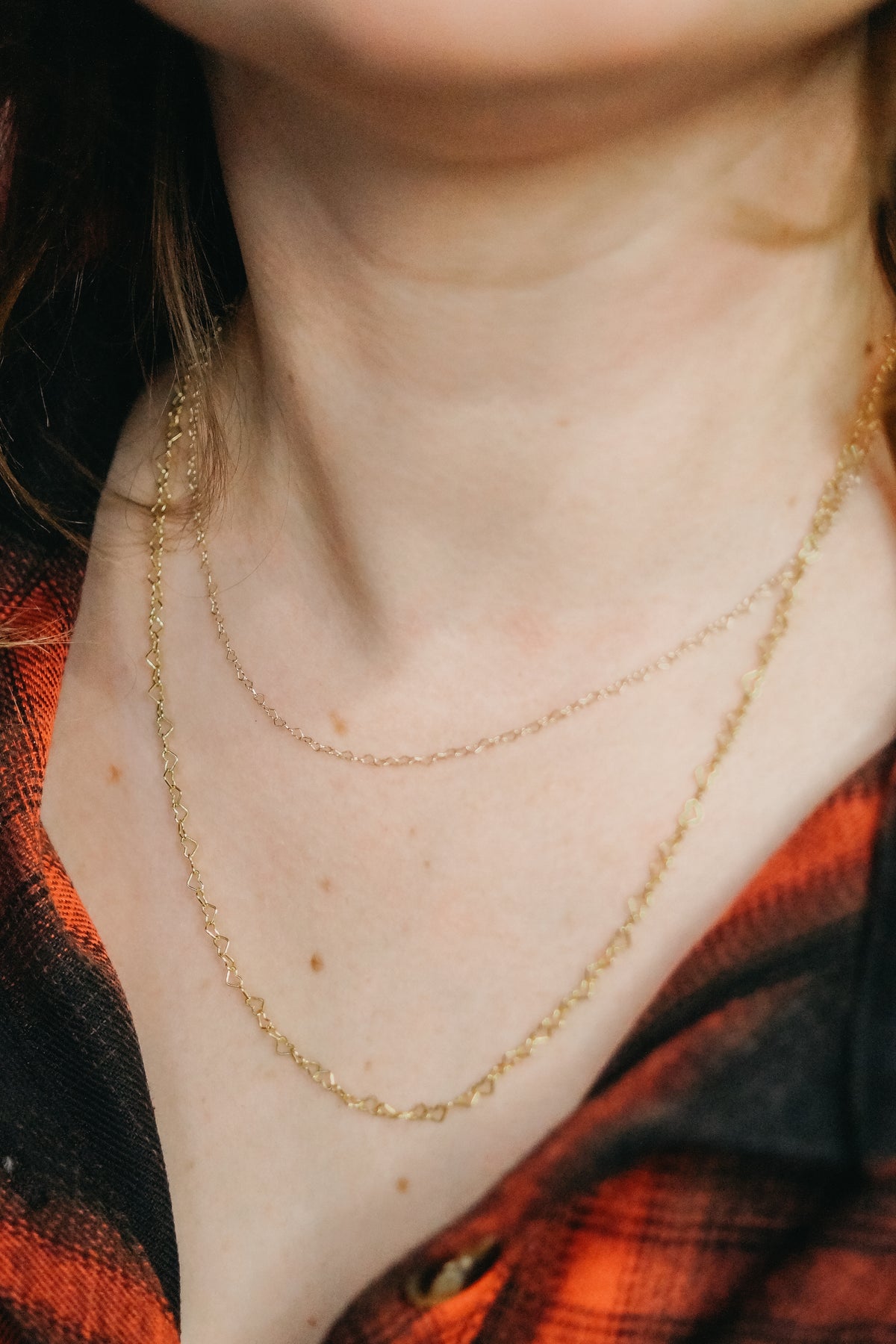 Heart Chain Necklace