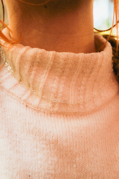 Heart Chain Necklace