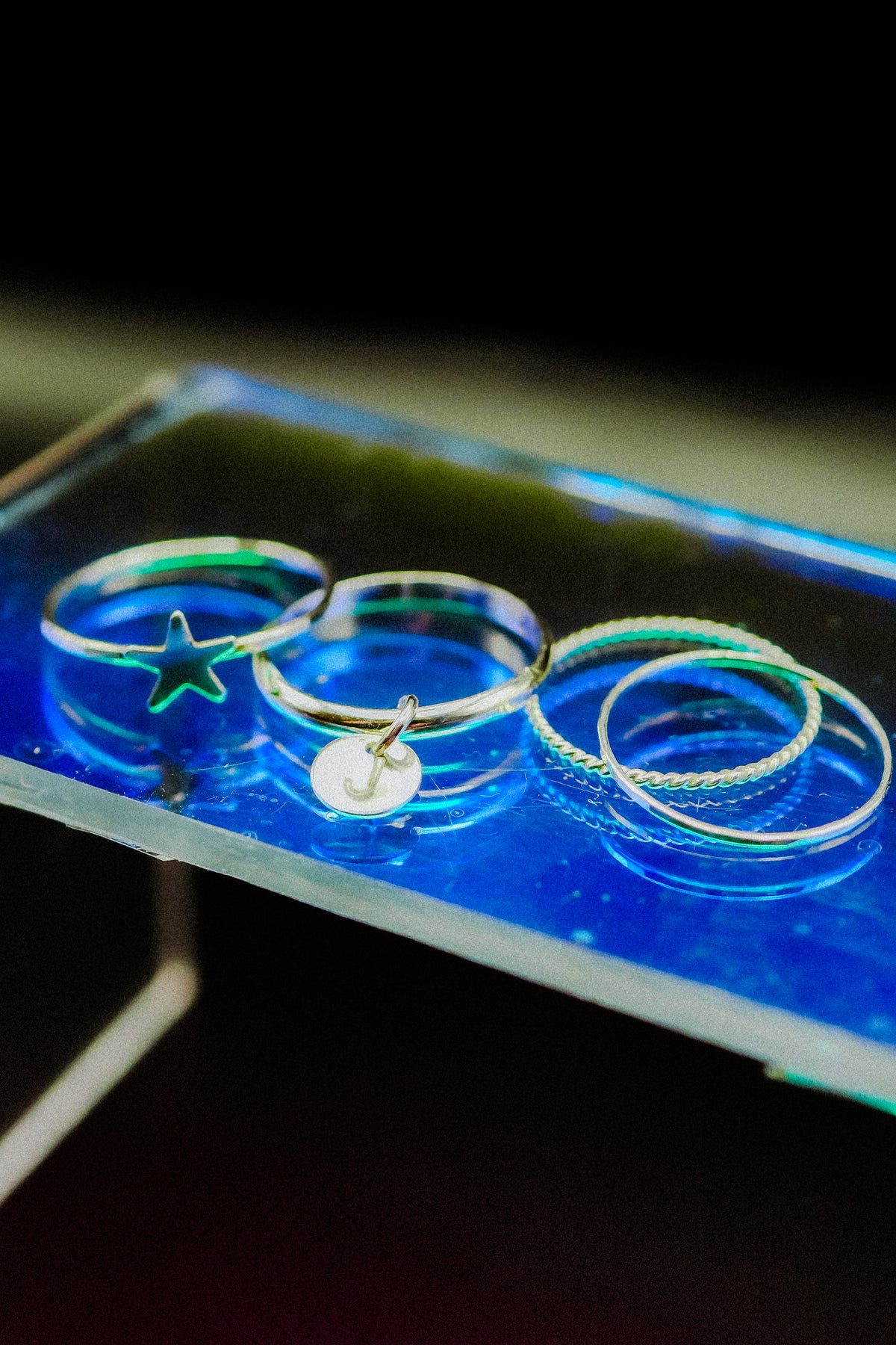 The Julia Set of 4 Stacking Rings