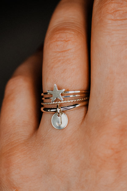 The Julia Set of 4 Stacking Rings