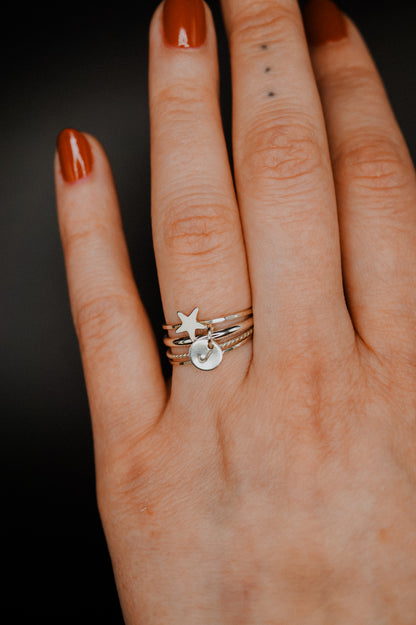 The Julia Set of 4 Stacking Rings