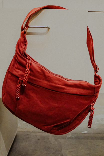 Maroon Crossbody Bag
