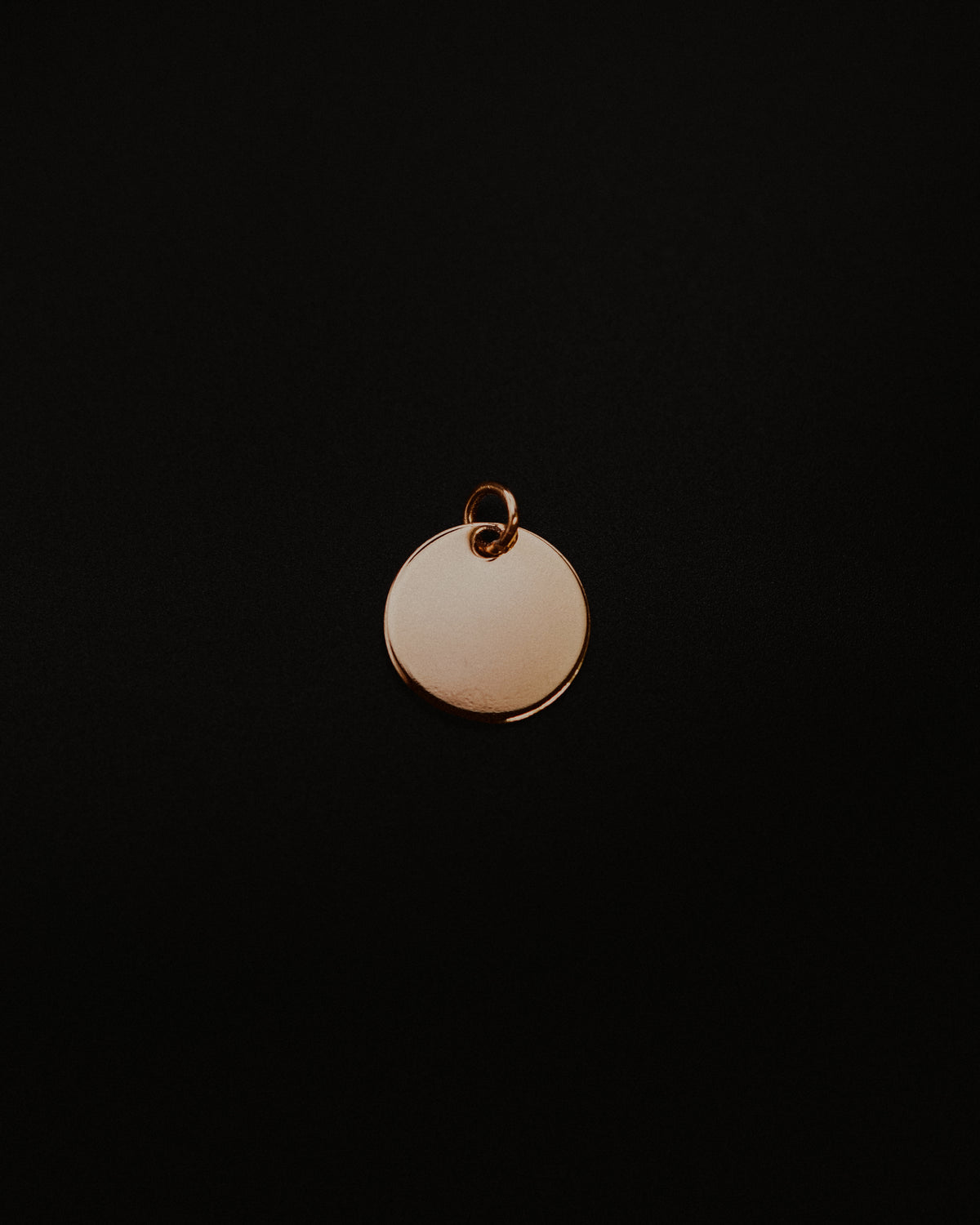 Smooth Medallion Charm