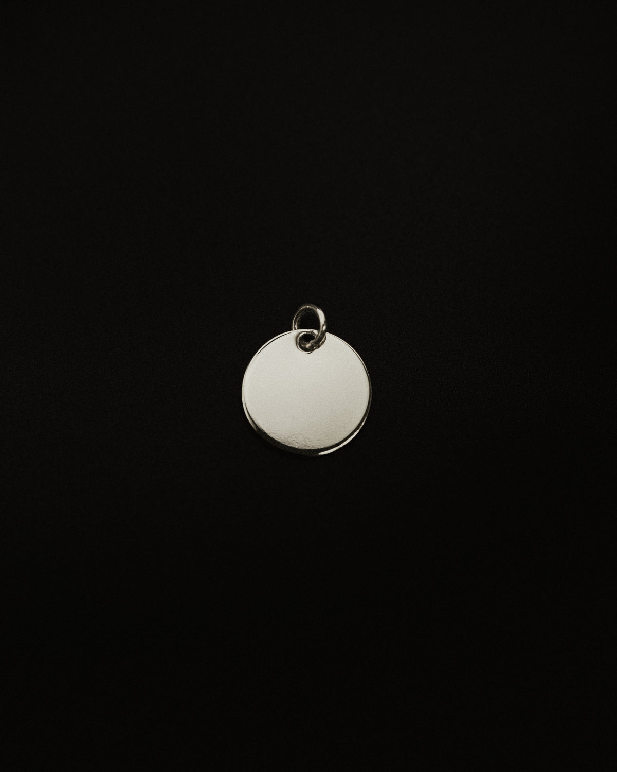 Smooth Medallion Charm