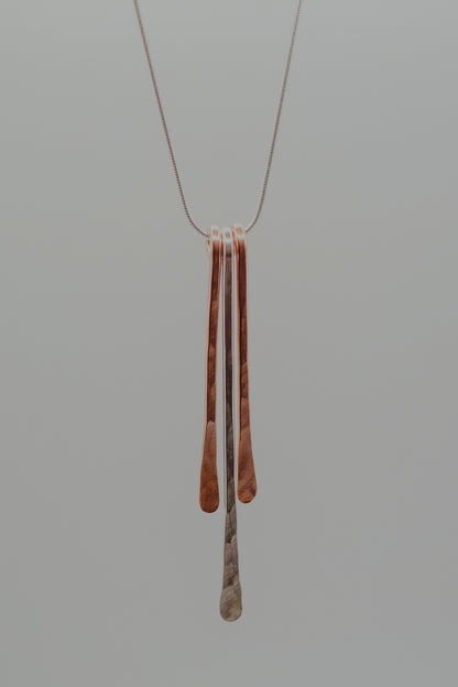 Medium Sunburst Necklace, Gold Fill, Rose Gold Fill, or Sterling Silver