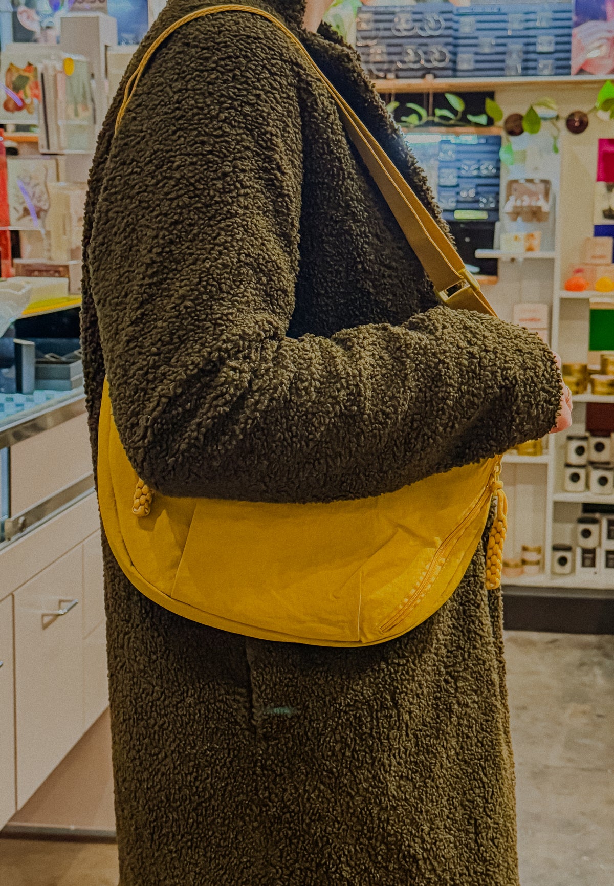 Mustard Crossbody Bag