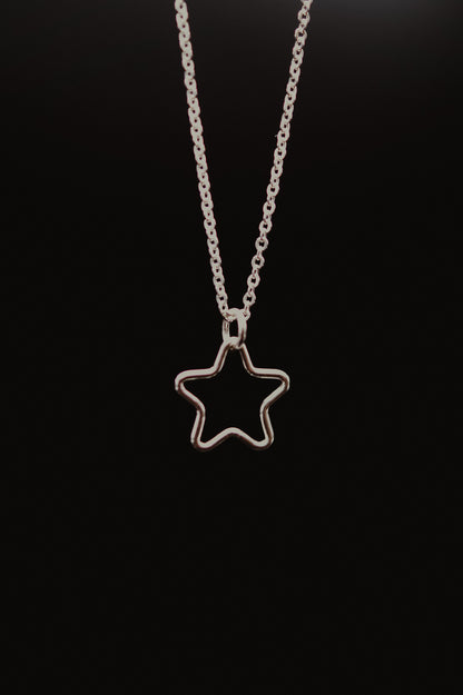 Open Star Charm