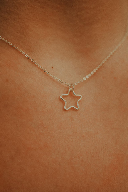 Open Star Charm