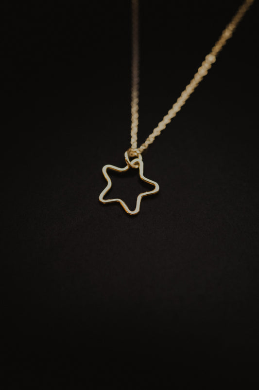 Open Star Charm