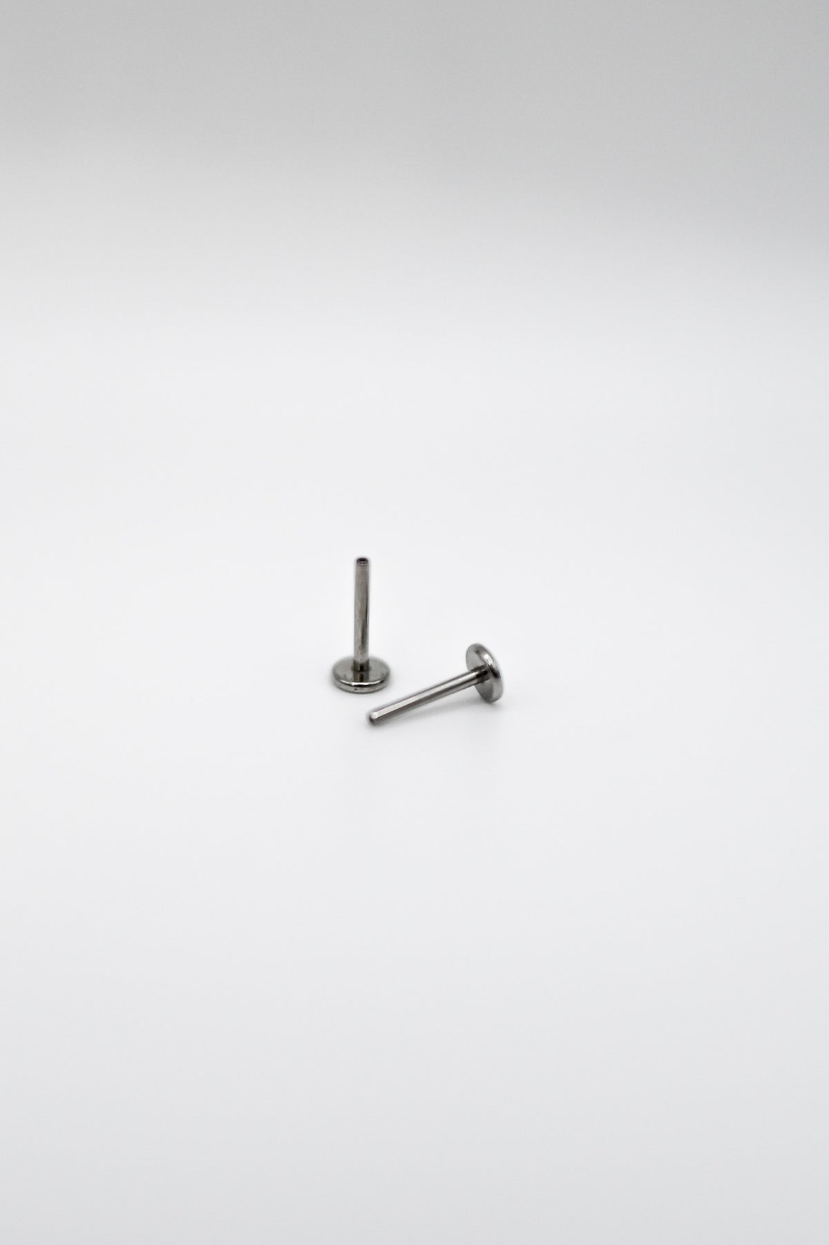 Heart Flat Back Stud Earring