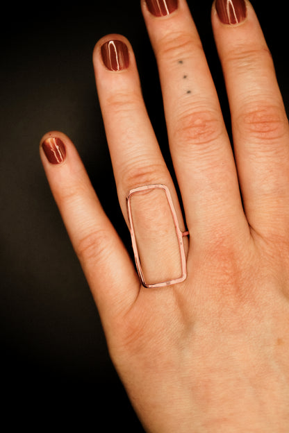 Portal Ring, 14K Rose Gold Fill