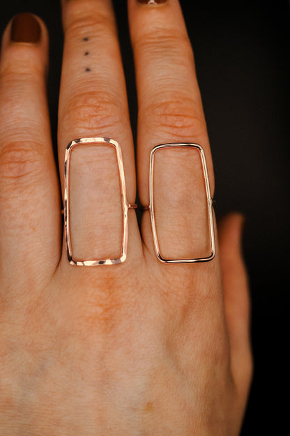 Portal Ring, 14K Rose Gold Fill