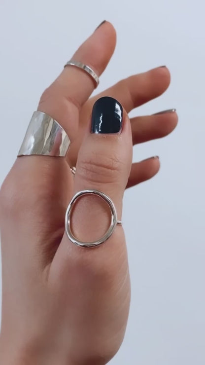 Full Circle Ring, Sterling Silver