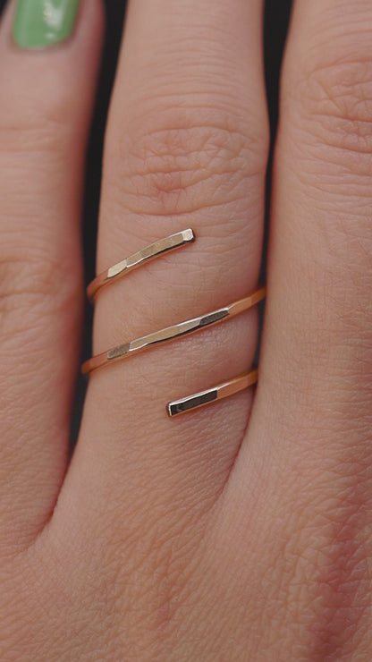 Helix Ring, Sterling Silver