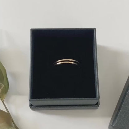 Medium Thick Ring, Sterling Silver
