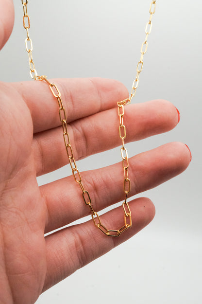 Rectangle Chain Necklace
