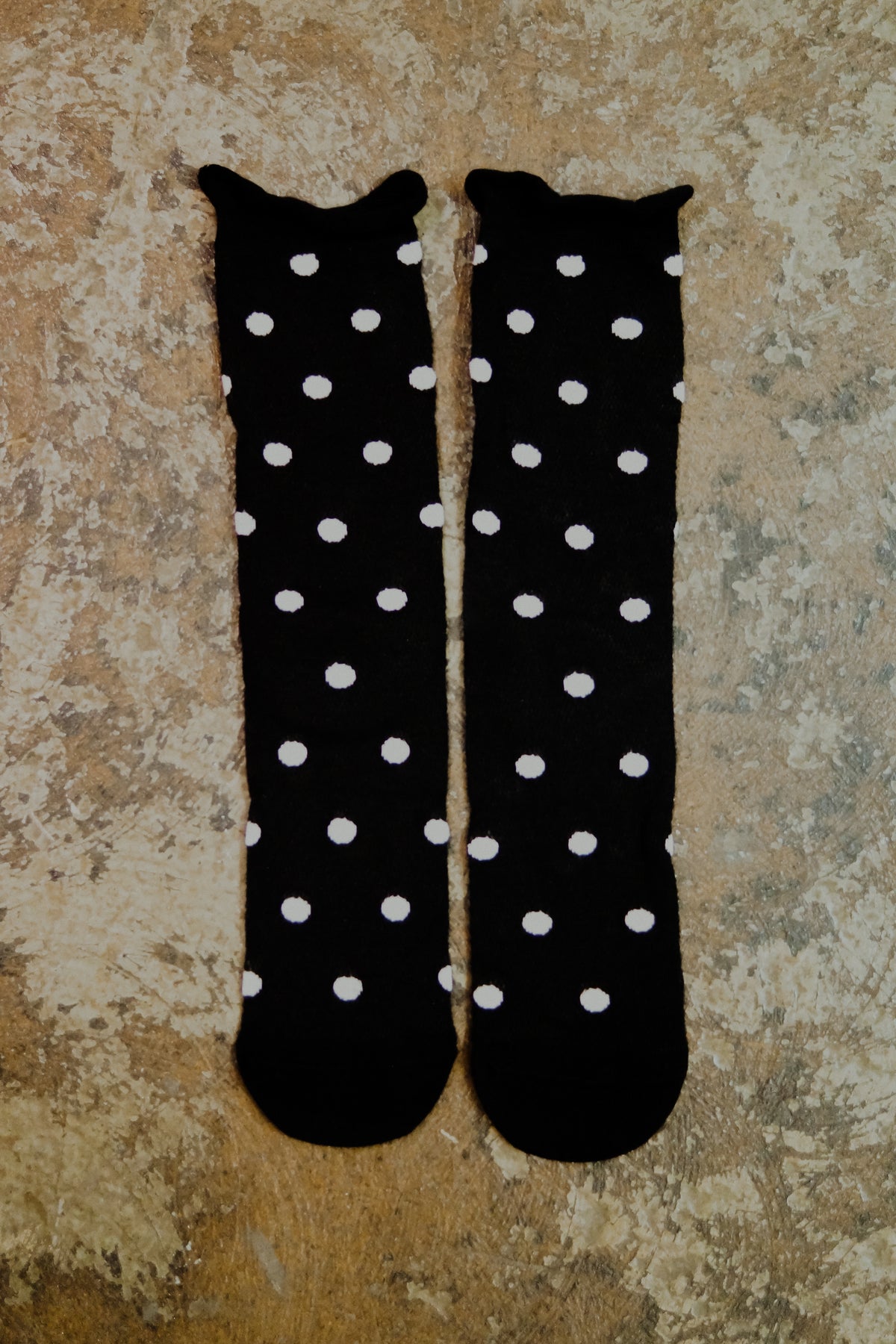 Mesh Polka Dot Ankle Socks