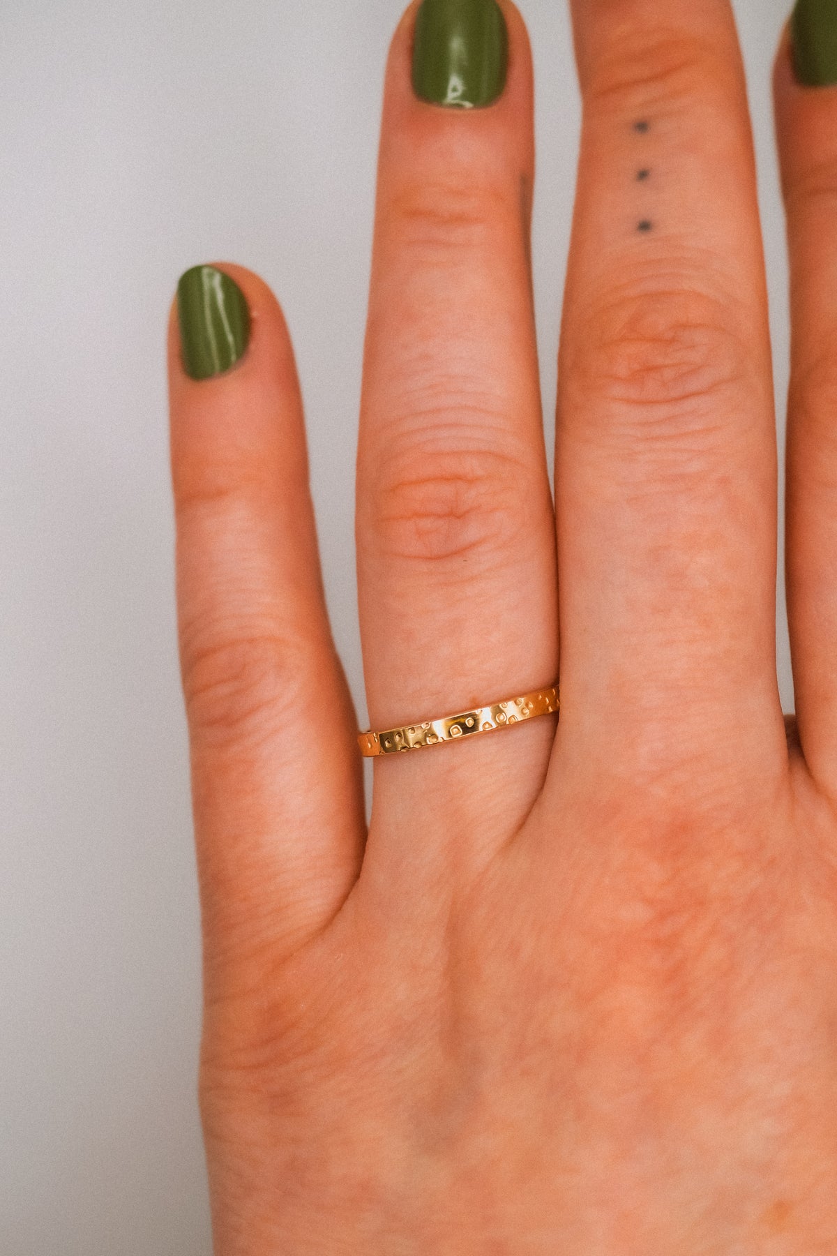 Speckled Band, 14K Gold Fill