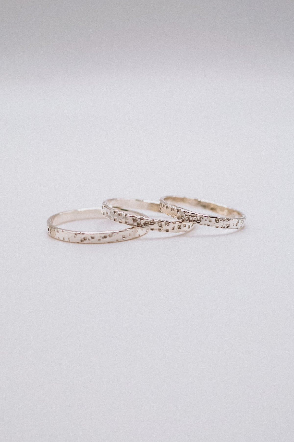 Speckled Band, Sterling Silver