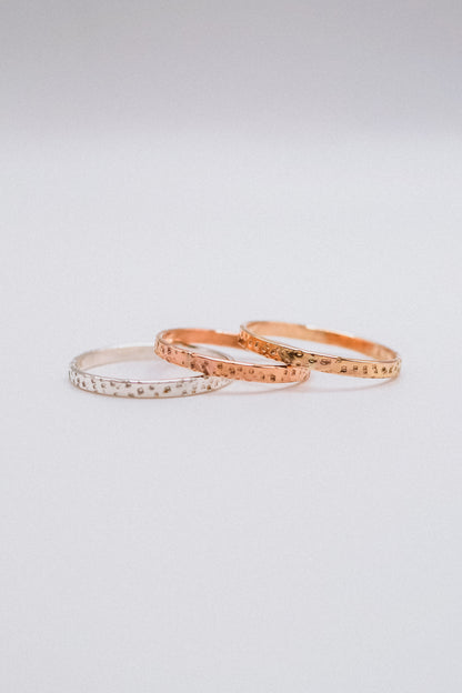 Speckled Band, Sterling Silver