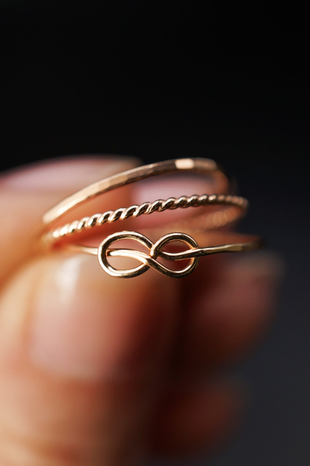 The Mandy Set of 3 Stacking Rings