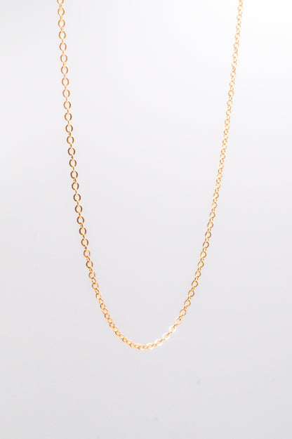Thin Cable Chain Necklace