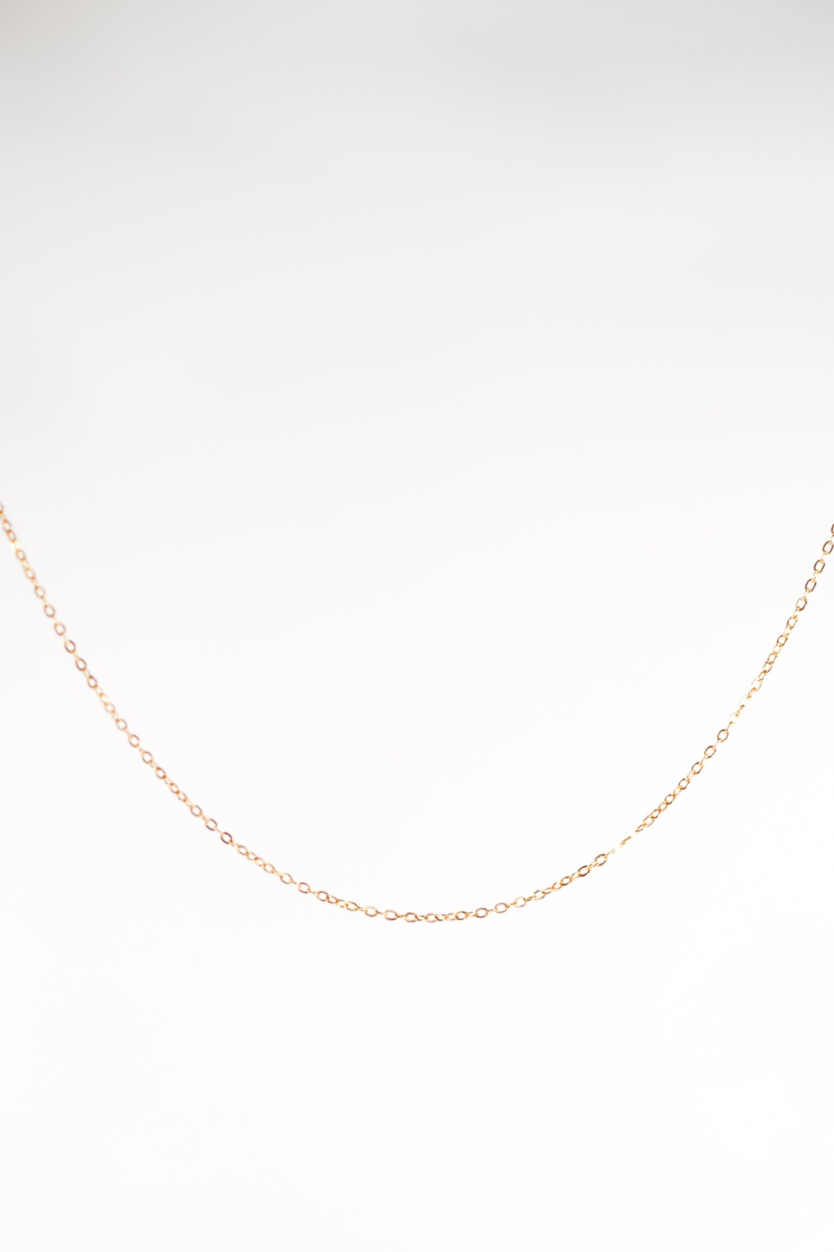 Thin Cable Chain Necklace