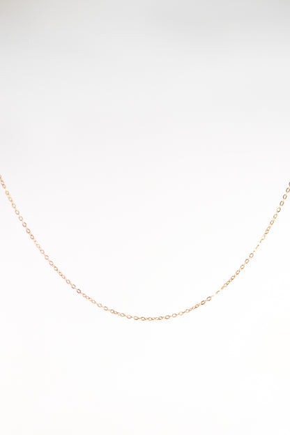 Thin Cable Chain Necklace