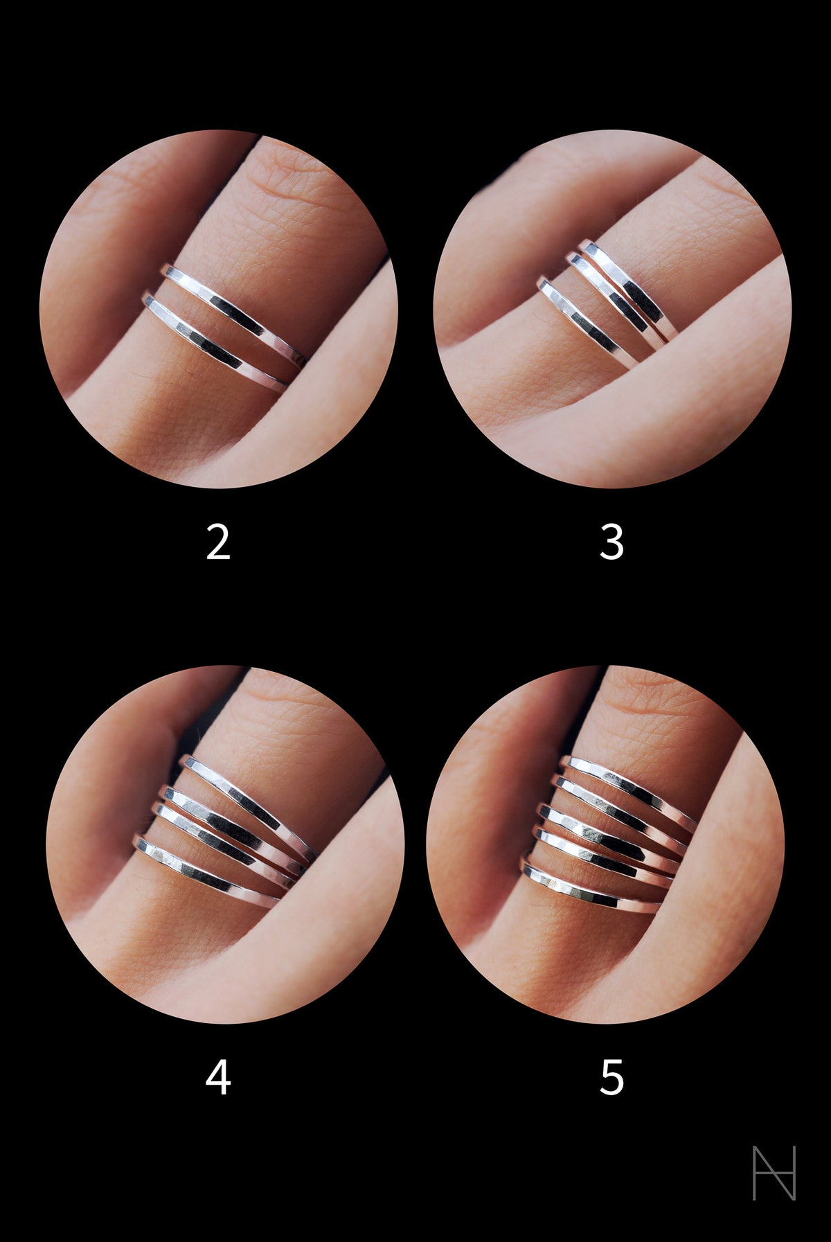 Thick Ring, Sterling Silver