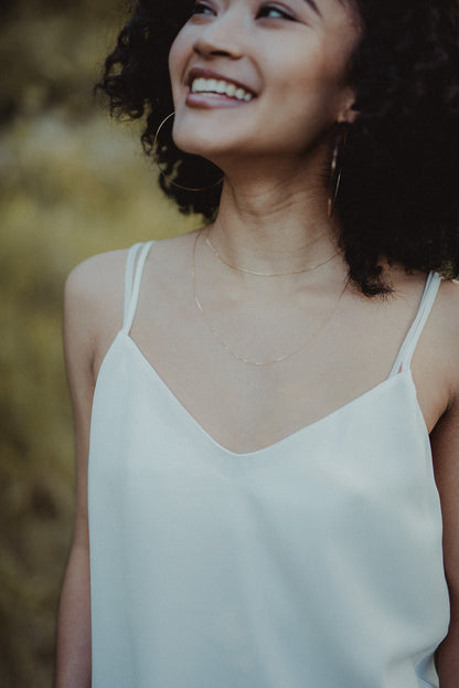 Thin Cable Chain Necklace
