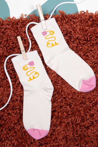 Tulip Ankle Socks by Slowdown Studio