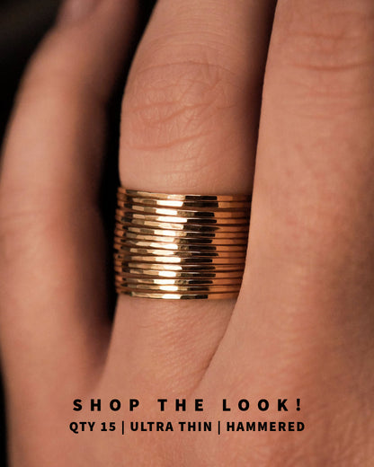 Ultra Thin Ring, 14K Gold Fill