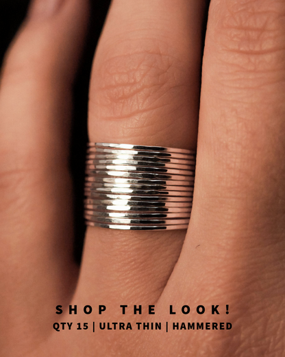 Ultra Thin Ring, Sterling Silver